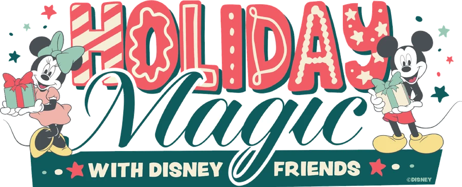 Holiday Magic With Disney Friends logo